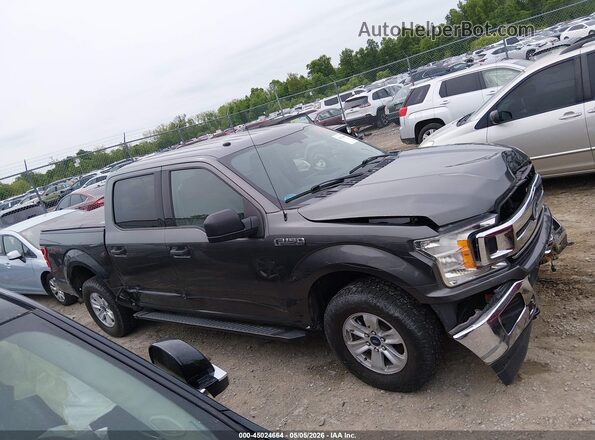 1FTEW1EP9JFD15720 2018 FORD F150 Gray Սալոնի 360 աստիճան տեսք