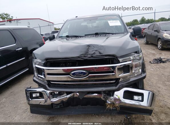 1FTEW1EP9JFD15720 2018 FORD F150 Gray Սալոնի հետևի տեսք