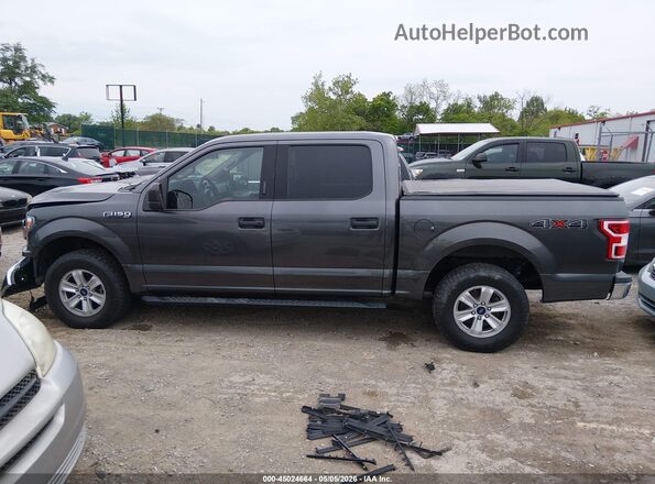 1FTEW1EP9JFD15720 2018 FORD F150 Gray 