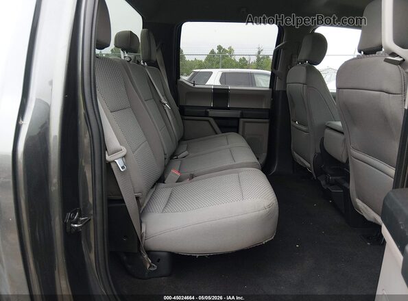 1FTEW1EP9JFD15720 2018 FORD F150 Gray VIN կոդի պիտակի տեսք