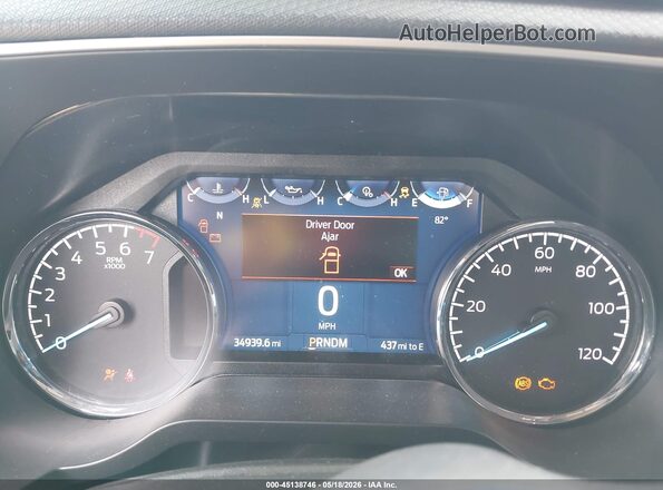 1FTEW1EP9PFC95252 2023 FORD F150 Gray Вид задніх сидінь