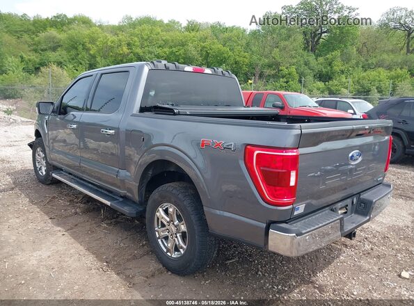 1FTEW1EP9PFC95252 2023 FORD F150 Gray Задня ліва чверть