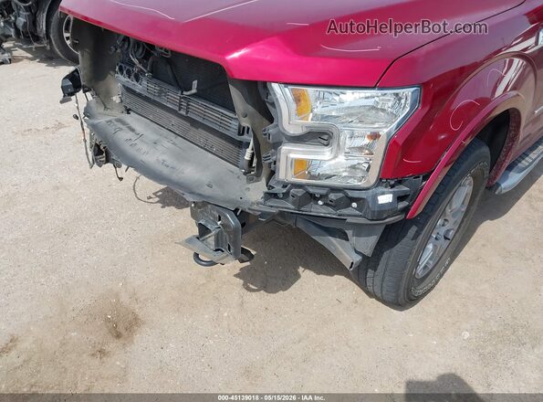 1FTEW1EPXGFA64294 2016 FORD F150 Red Front view