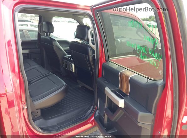 1FTEW1EPXGFA64294 2016 FORD F150 Red VIN sticker view