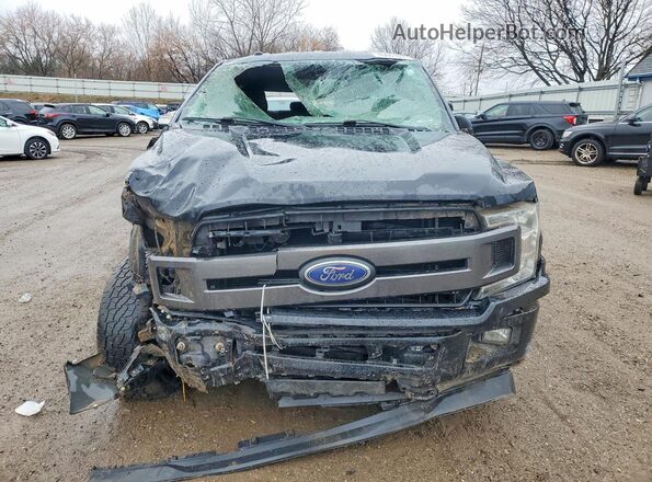 1FTEW1EPXJFD83220 2018 FORD F150 Black Vista frontal
