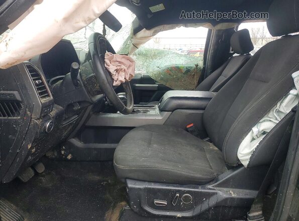 1FTEW1EPXJFD83220 2018 FORD F150 Black Vista interior delantera