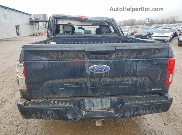 1FTEW1EPXJFD83220 2018 FORD F150 Black Vista trasera