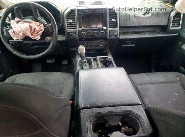 1FTEW1EPXJFD83220 2018 FORD F150 Black Vista del salpicadero
