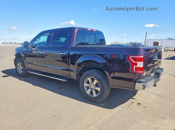 1FTEW1EPXJKC24544 2018 FORD F150 Burgundy 