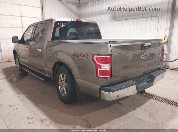 1FTEW1EPXLKE87703 2020 FORD F150 Gray Trasero izquierdo