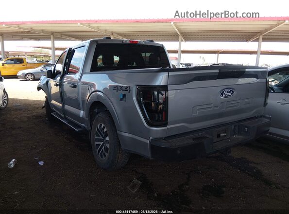 1FTEW1LPXRKD64625 2024 FORD F150 Gray Задня ліва чверть