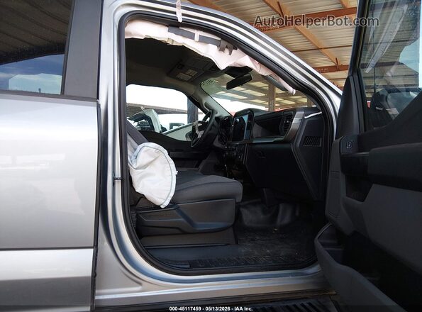 1FTEW1LPXRKD64625 2024 FORD F150 Gray Вид салону спереду