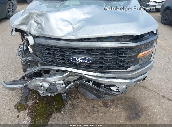 1FTEW2KP0RKE81721 2024 FORD F150 Gray Вид спереду