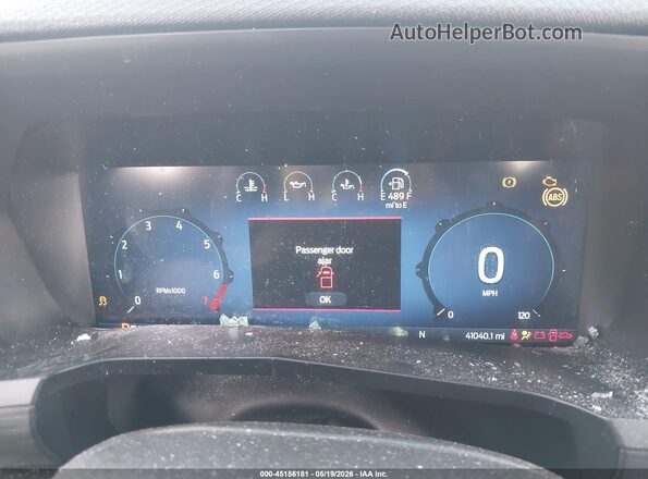1FTEW2KP7SKD35919 2025 FORD F150 White Widok tylnych siedzeń