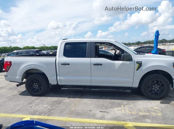 1FTEW2KP7SKD35919 2025 FORD F150 White Widok wnętrza 360 stopni