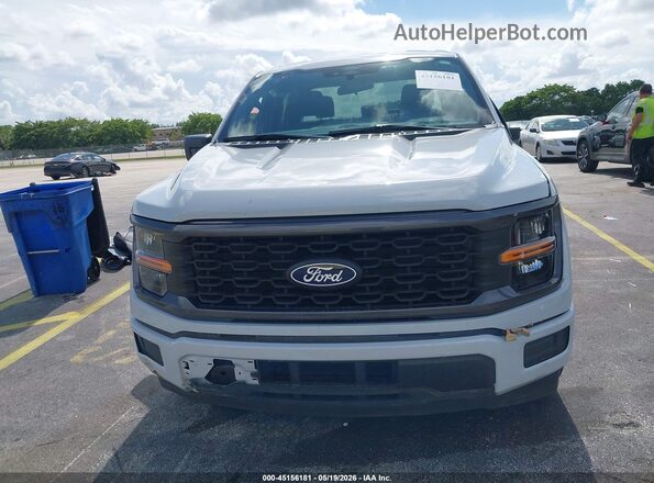 1FTEW2KP7SKD35919 2025 FORD F150 White Widok wnętrza z tyłu