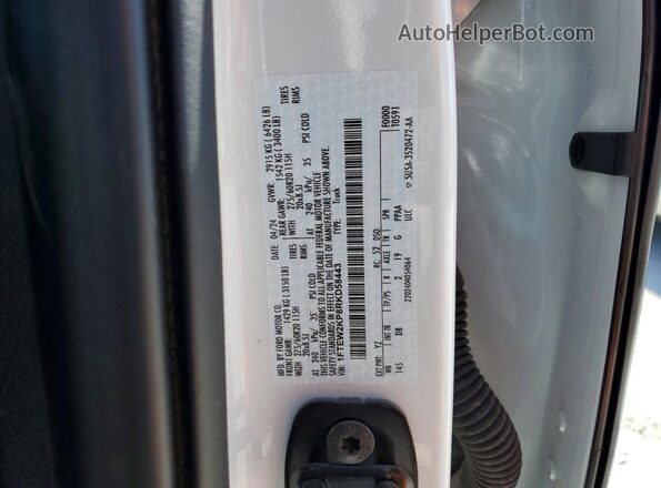 1FTEW2KP8RKD58443 2024 FORD F150 Белый Вид наклейки с VIN-кодом