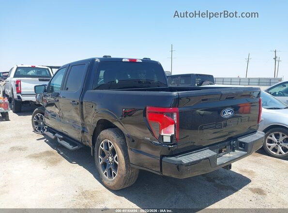 1FTEW2KP8RKE80493 2024 FORD F150 Black Задня ліва чверть