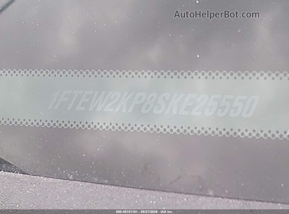 1FTEW2KP8SKE25550 2025 FORD F150 Gray 