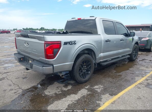 1FTEW2KP9RKE64268 2024 FORD F150 Gray Задня права чверть