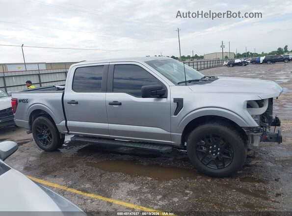 1FTEW2KP9RKE64268 2024 FORD F150 Gray Панорамний вид салону 360°