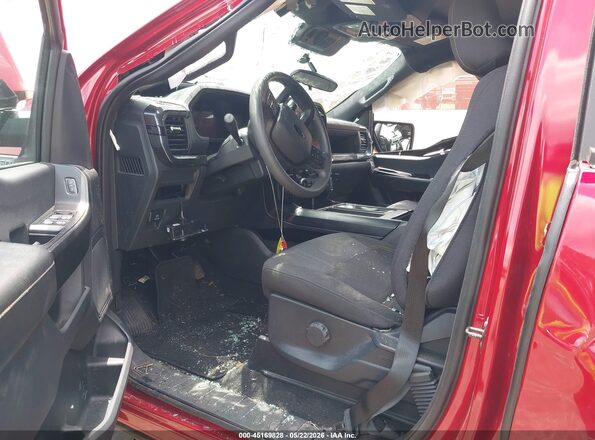 1FTEW2KPXRKF37924 2024 FORD F150 Red Vista interior delantera