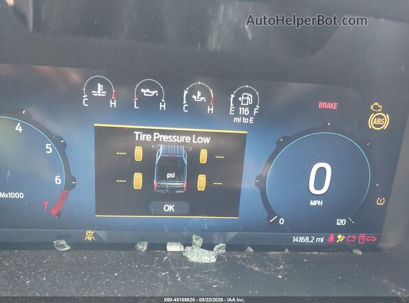 1FTEW2KPXRKF37924 2024 FORD F150 Red Vista de los asientos traseros