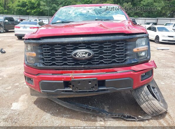1FTEW2KPXRKF37924 2024 FORD F150 Red Vista frontal