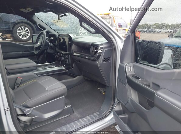 1FTEW2KPXSKF61503 2025 FORD F150 Silver Вид салону спереду