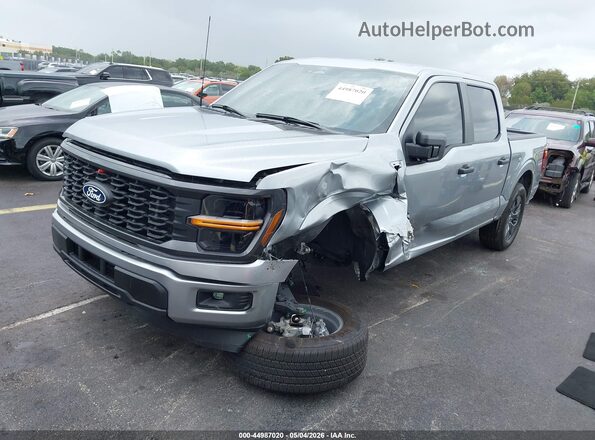 1FTEW2KPXSKF61503 2025 FORD F150 Silver Передня ліва чверть