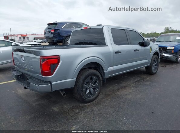 1FTEW2KPXSKF61503 2025 FORD F150 Silver Задня права чверть