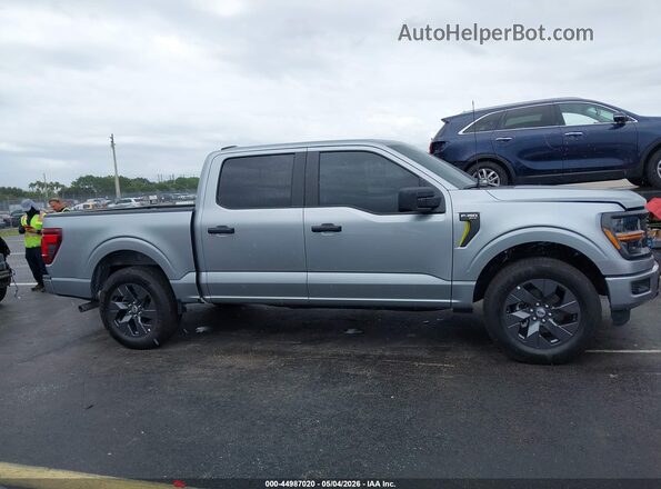 1FTEW2KPXSKF61503 2025 FORD F150 Silver Вид задньої частини салону