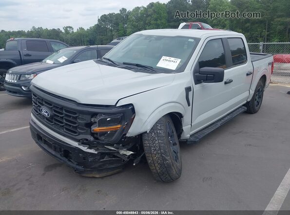 1FTEW2LP3RFB13783 2024 FORD F150 Gray Vista tres cuartos delantera izquierda