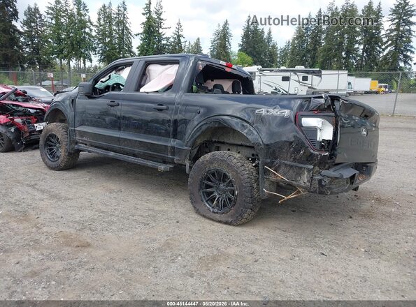 1FTEW2LP5SKD04571 2025 FORD F150 Черный Задняя левая четверть