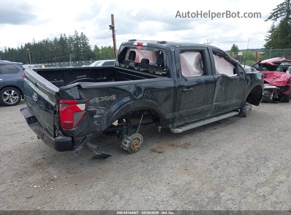 1FTEW2LP5SKD04571 2025 FORD F150 Черный Задняя правая четверть
