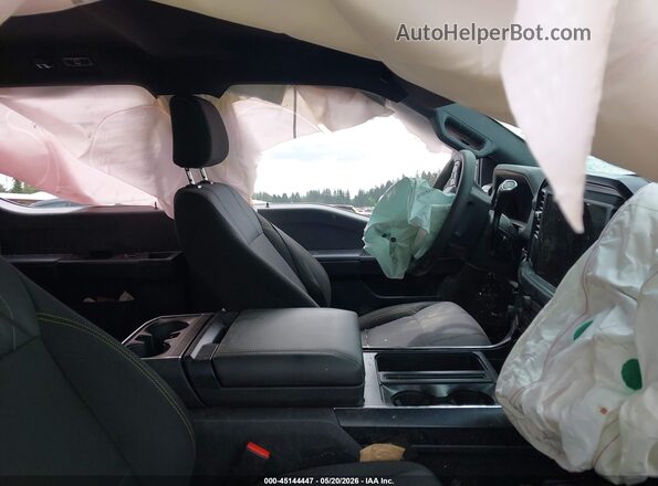 1FTEW2LP5SKD04571 2025 FORD F150 Черный Вид салона спереди