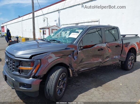 1FTEW2LP8RKE58301 2024 FORD F150 Gray Դիմացի տեսք