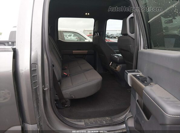 1FTEW2LP9SKE16550 2025 FORD F150 Gray Widok naklejki z numerem VIN
