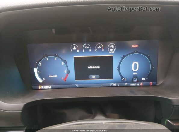1FTEW2LP9SKE16550 2025 FORD F150 Gray Widok tylnych siedzeń