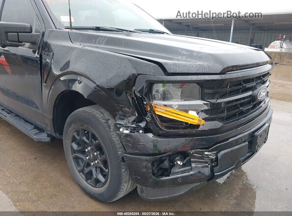 1FTEW3KP8RKE00809 2024 FORD F150 Black Դիմացի տեսք