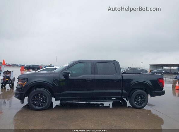 1FTEW3KP8RKE00809 2024 FORD F150 Black Սալոնի 360 աստիճան տեսք