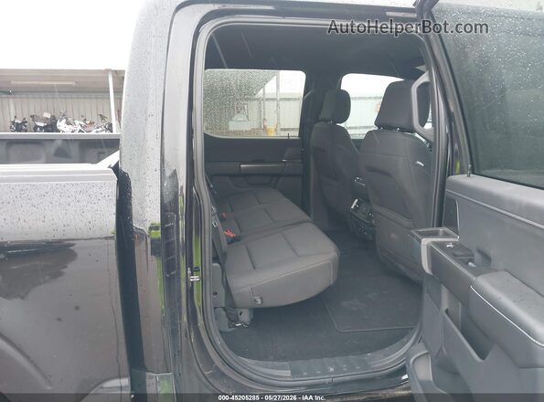 1FTEW3KP8RKE00809 2024 FORD F150 Black VIN կոդի պիտակի տեսք