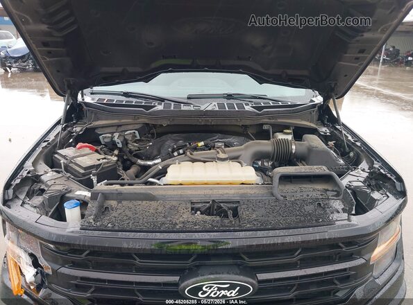 1FTEW3KP8RKE00809 2024 FORD F150 Black Հետևի տեսք