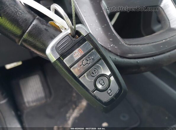 1FTEW3KP8RKE00809 2024 FORD F150 Black Առջևի վահանակի տեսք