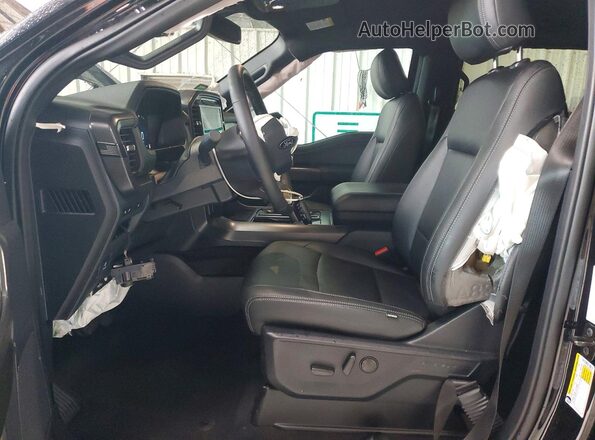 1FTEW3KP9RKE89063 2024 FORD F150 Black წინა სალონის ხედი