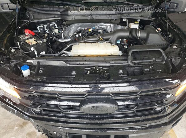 1FTEW3KP9RKE89063 2024 FORD F150 Black უკანა სალონის ხედი
