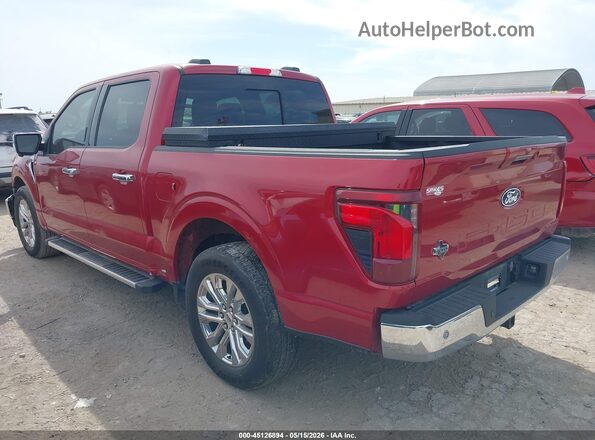 1FTEW3KPXRKD89697 2024 FORD F150 Red Rear left