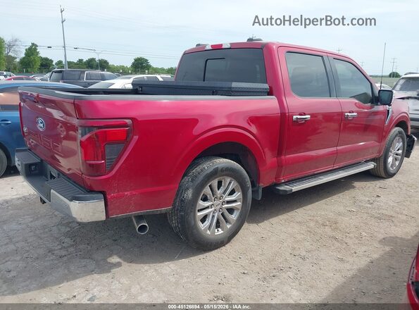 1FTEW3KPXRKD89697 2024 FORD F150 Red Rear right