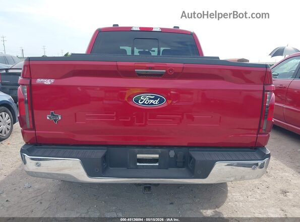 1FTEW3KPXRKD89697 2024 FORD F150 Red 