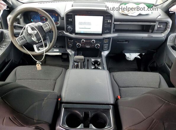 1FTEW3LP0TKD23374 2026 FORD F150 White Widok deski rozdzielczej